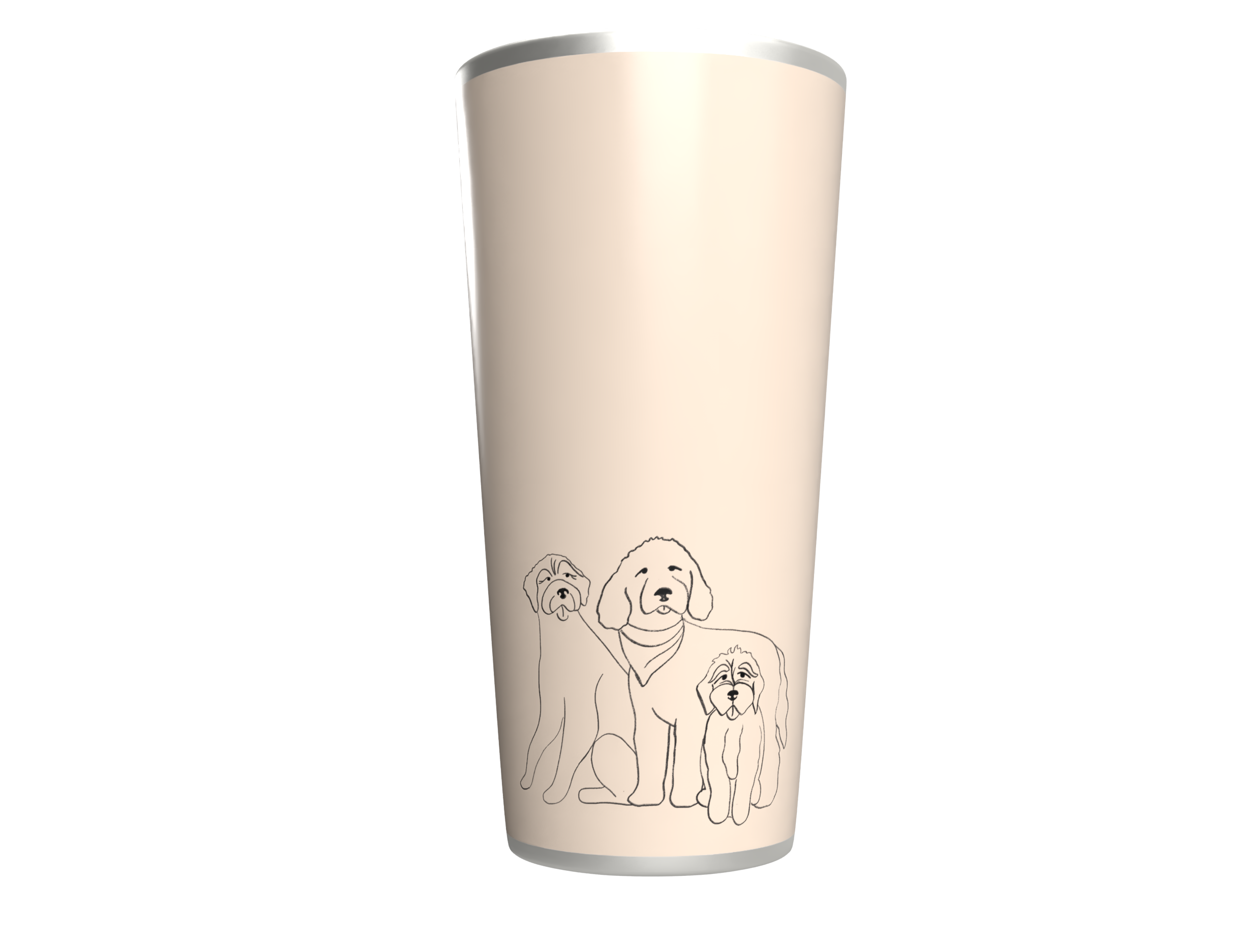 Pup Portrait Tumbler