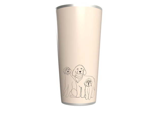 Pup Portrait Tumbler