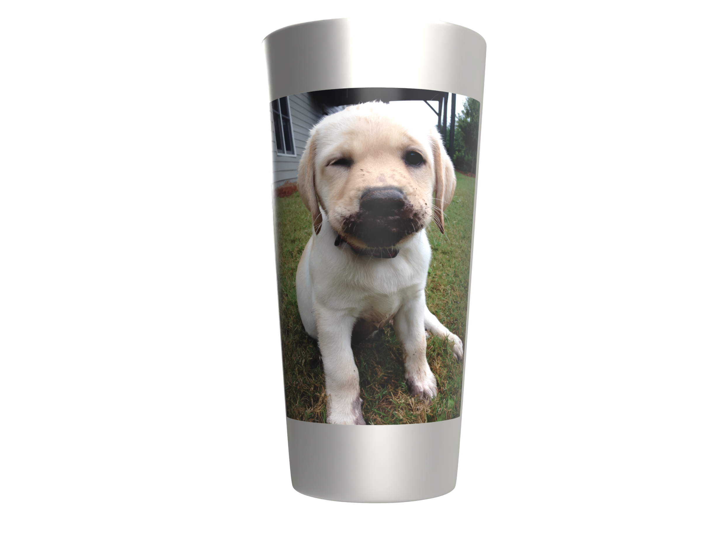 Full-Color Pup Portrait Tumbler