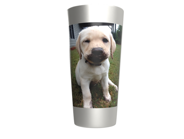 Full-Color Pup Portrait Tumbler